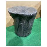 Powell Hunter Stump End Table Stool - Silver -Retail $145.99