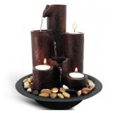 SereneLife  - Water Fountain - Relaxing op Water Feature Decoration - Retail $39.26