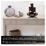 SereneLife  - Water Fountain - Relaxing op Water Feature Decoration - Retail $39.26