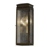 Feiss Whitaker 2 Light Outdoor Wall Lantern - Astral Bronze -Retail $247.96