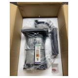 EERU Waterproof Outdoor Wall Sconces Light Fixtures Exterior Wall Lantern Outside House Lamps Black Metal with Clear Seeded Glass, Perfect for Exterior