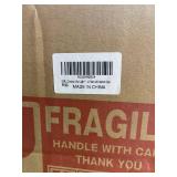 EERU Waterproof Outdoor Wall Sconces Light Fixtures Exterior Wall Lantern Outside House Lamps Black Metal with Clear Seeded Glass, Perfect for Exterior