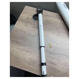 Door Security Bar, Adjustable from 27-1/2 in. to 42 in., White