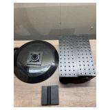 Black Interlocking Peg Tower