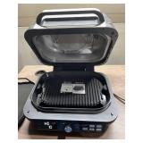 Ninja IG651 Foodi Smart XL Pro 7-in-1 Indoor Grill/Griddle Combo, use Opened or Closed, with Griddle, Air Fry, Dehydrate & More, Pro Power Grate, Flat