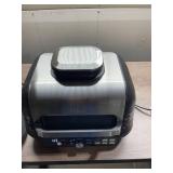 Ninja IG651 Foodi Smart XL Pro 7-in-1 Indoor Grill/Griddle Combo, use Opened or Closed, with Griddle, Air Fry, Dehydrate & More, Pro Power Grate, Flat