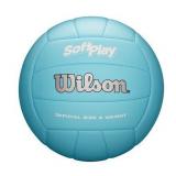Wilson Soft Play Outdoor Volleyball, Official Size, Blue