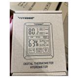 VivoSun In-line Duct Fan with dryer vent hose and digital thermometer hygrometer