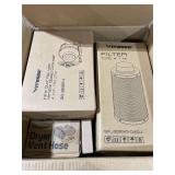 VivoSun In-line Duct Fan with dryer vent hose and digital thermometer hygrometer