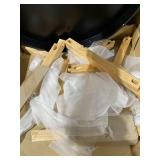 Heather Ann Creations Euro Collection Modern Tri Leg Round Accent Table, 15.8" Tall, Black