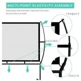 Projector Screen - 150 inch - 4k -- AWESOME!