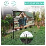 Projector Screen - 150 inch - 4k -- AWESOME!