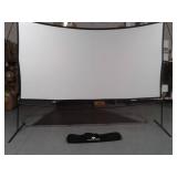 Projector Screen - 150 inch - 4k -- AWESOME!