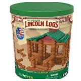 Lincoln Logs 100th Anniversary Tin - 111 Pieces