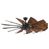 Springer Twelve-Blade 60" Ceiling Fan