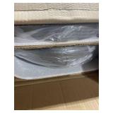 Boraam Augusta 24" Swivel Counter Stool, Black