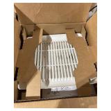 Broan Invent Single-Speed Bathroom Exhaust Fan, 110 Cfm, 1.3 Sones, 11-3/8 X 12 In., White