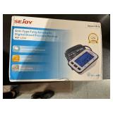 Blood Pressure Monitor, Upper Arm Automatic BP Cuff Machine with Backlit Display, English and Spanish Talking, Home Use Digital Machine Kit, Irregular Heartbeat Detector