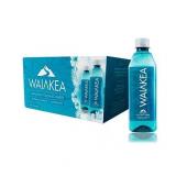 Waiakea Hawaiian Volcanic Water, Naturally Alkaline, 100% Upcycled Bottle, 500mL Bottles (Pack of 24)