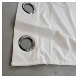 Velvet Blue/White Curtains