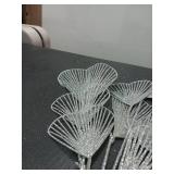 Silver Glitter Picks