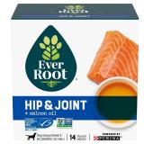 EverRoot Hip & Joint Liquid Pack with Salmon Oil Supplement for Dogs By Purina, 0.5 oz., Count of 14