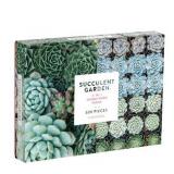 Galison - Succulent Garden - 2-Sided - 500 Piece Jigsaw Puzzle