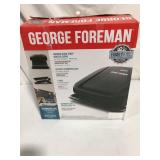 George Foreman 4-Serving Removable Plate Electric Grill and Panini Press, Black, GRP1060B
