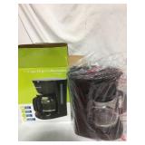 12-cup drip coffee maker, coffee pot machine including reusable and removable coffee filter - by mixpresso