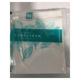 Neenah Cardstock Heavyweight 110 Lb/199 Gsm Index 94 Brightness, 8 Â½ X 11 300 Ct