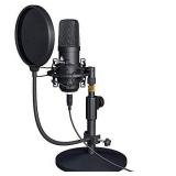 USB Microphone Kit 192KHZ/24BIT MAONO AU-A04T PC Condenser Podcast Streaming Cardioid Mic Plug & Play for Computer, YouTube, Gaming Recording