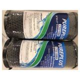 5 Micron 10" x 4.5" Whole House Coconut Shell Activated Carbon Water Filter Replacement Cartridge for Dupont WFHDC8001, CB-BB-10, GE FXHTC, GXWH40L, GXWH35F, GNWH38S, CTO10BB, 2PACK DAMAGED BOX
