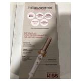 Kiss Instawave 101 Ceramic Automatic Rotating Ceramic Tourmaline Curling Iron, 1 1/4"