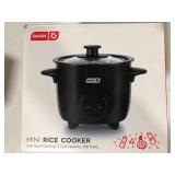 Dash 2-Cup Electric Mini Rice Cooker - Black