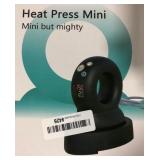 Mini Heat Press - Displays temperature and time, personalize your items, easy to use - MINIâ¦ BUT MIGHTY!