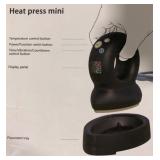 Mini Heat Press - Displays temperature and time, personalize your items, easy to use - MINIâ¦ BUT MIGHTY!
