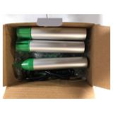 Diaotec Solar Animal Repeller Outdoor Motion Detector& Flashing Light Rodent Repellant Dog Cat Repellent Squirrel Raccoon Skunk Rat Mole Deer Rabbit Deterrent 2 Pack (Dark Green)