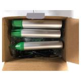 Diaotec Solar Animal Repeller Outdoor Motion Detector& Flashing Light Rodent Repellant Dog Cat Repellent Squirrel Raccoon Skunk Rat Mole Deer Rabbit Deterrent 2 Pack (Dark Green)