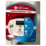 First Alert CO615 Dual-power Carbon Monoxide Plug-in Alarm with Battery Backup and Digital Display