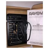 Rayovac USB Battery Charger, 8 Bay Charger for NiMH AA and AAA Rechargeable Batteries, Fast Charger for Batteries with Automatic Shut-Off