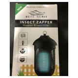 White Kaiman 40 Watt w/ 4000 Volt Outdoor Bug Zapper IP24 Weatherproof Indoor or Outdoor Mosquito Zapperâs