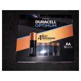 Duracell Optimum - 12ct AA Batteries