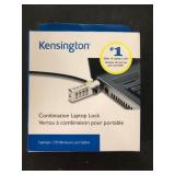 Kensington, KMW64673, Standard Combination Laptop Lock, 1