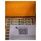 Chinese Mahjong Game Set with 146 Tiles, Dice, and Ornate Storage Case for Adults, Kids, Boys and Girls by Hey! Play!