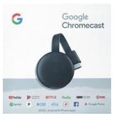 Google - Chromecast Streaming Media Player - Charcoal