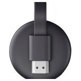 Google - Chromecast Streaming Media Player - Charcoal