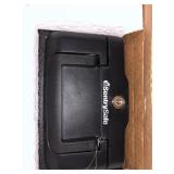 SentrySafe 1200 Fire-Resistant Box Safe with Key Lock 0.18 Cu. ft., Black
