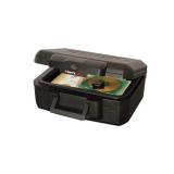 SentrySafe 1200 Fire-Resistant Box Safe with Key Lock 0.18 Cu. ft., Black