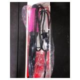 Revlon Pro Collection Heated Silicone Bristle Curl Brush Black - 1"