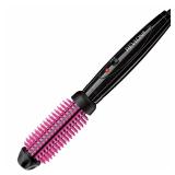 Revlon Pro Collection Heated Silicone Bristle Curl Brush Black - 1"
